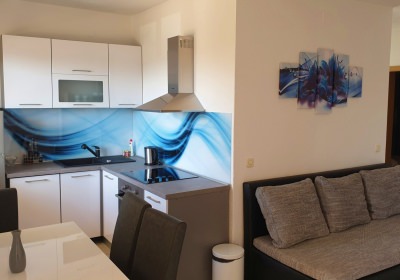 apartman plavi, kuhinja